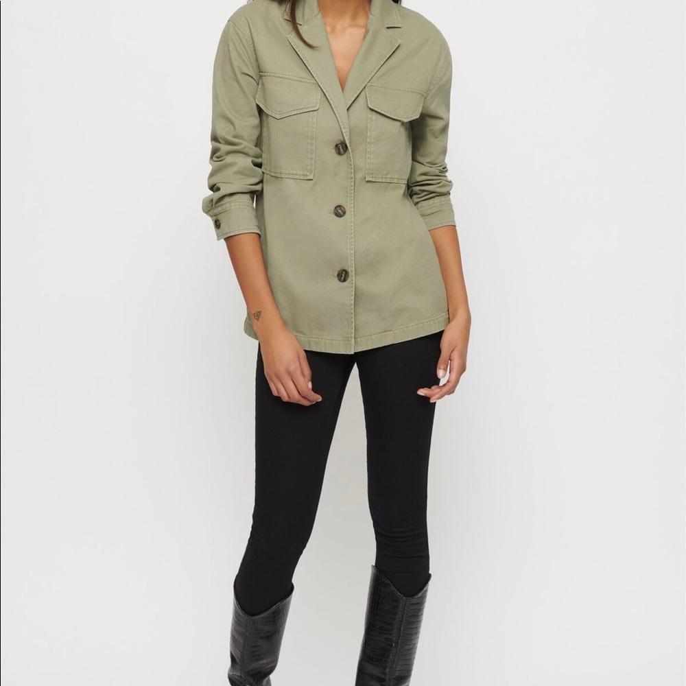 Dynamite| Denim Utility Jacket